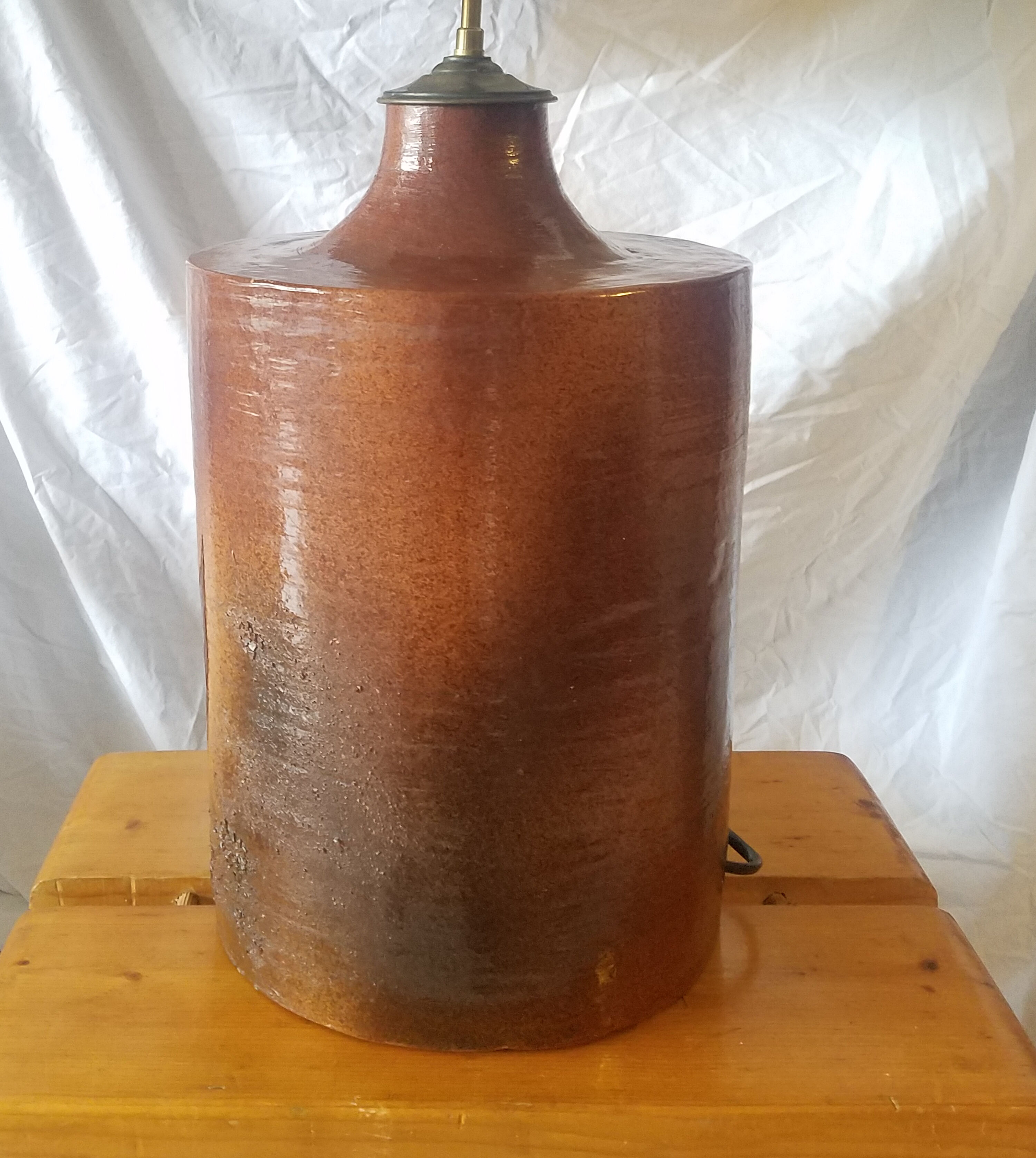 Vintage ceramic lamp stand 1970