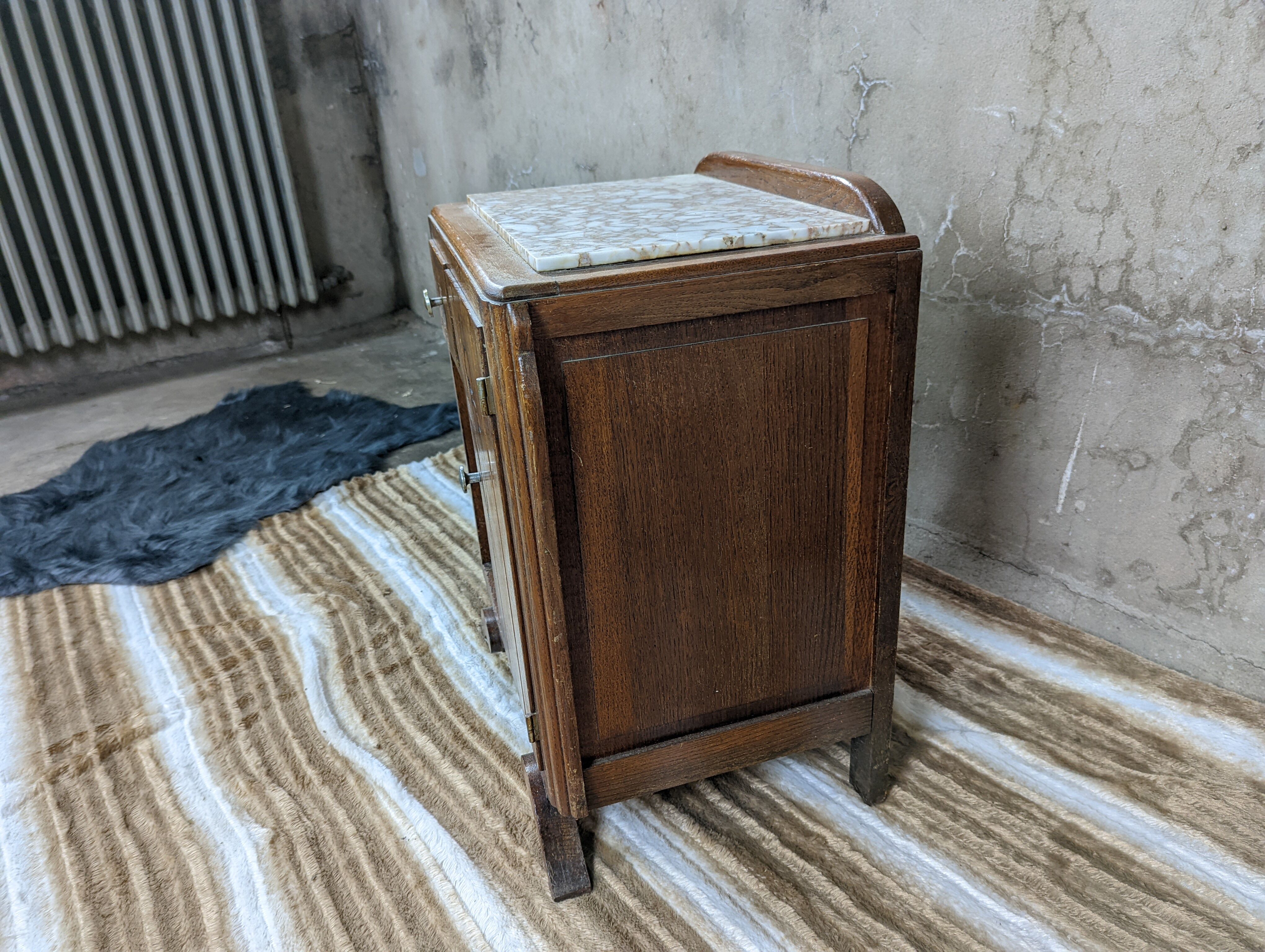 Vintage bedside table