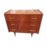 Commode vintage pied droit