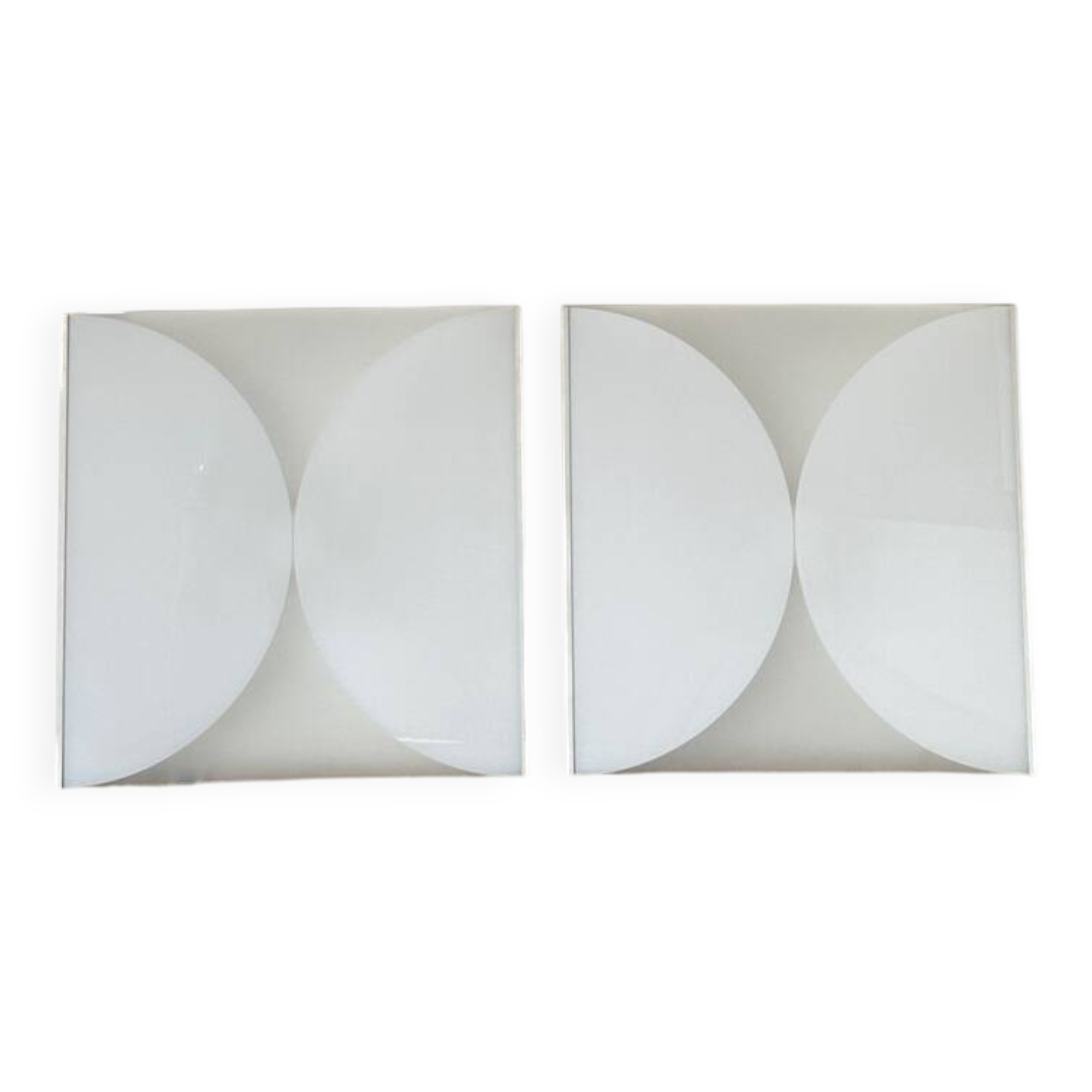 Pair of Fontana Arte Bobo Piccoli wall lights