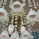 Vintage Murano glass chandelier and tassels circa 1970