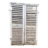 Old wooden shutter blinds