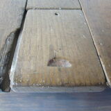 Ancient salt chest stool