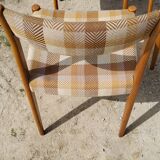 Set of 4 Scandinavian style chairs from the 70s