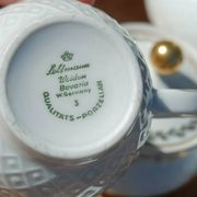 Vintage coffee service in porcelain Seltmann Weiden Bavaria –
