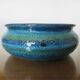 Aldo londi washer for bitossi ceramic " rimini blue " 60s
