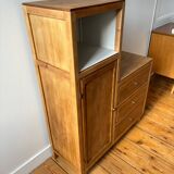 Vintage asymmetrical wardrobe