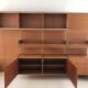 1960s teak wall unit