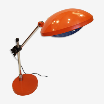 Lampe Solere Paris orange, années 60