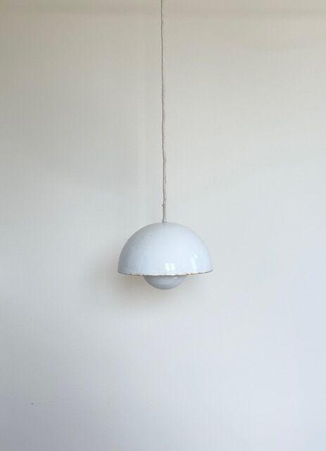 Set of 5 Flowerpot suspensions by Verner Panton