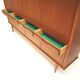 Large vintage teak highboard made in the 60s