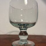 Coupe en verre bullé