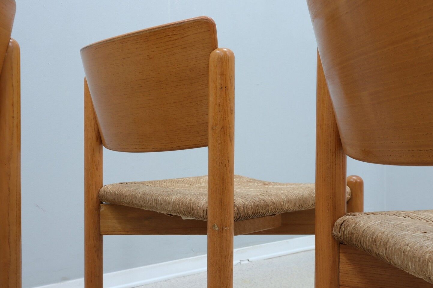 Vintage original set of 4 dining chairs