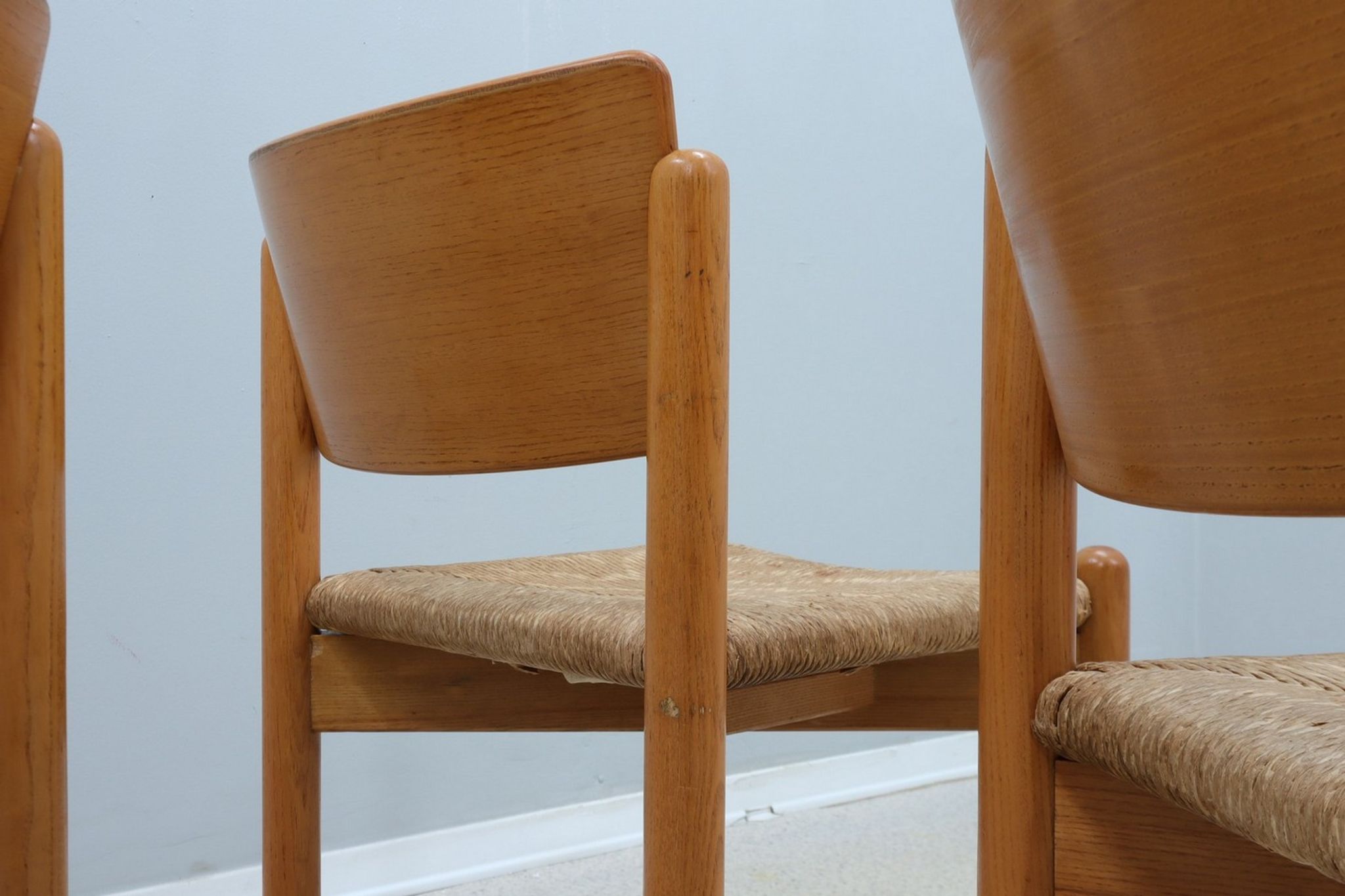 Vintage original set of 4 dining chairs