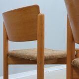 Vintage original set of 4 dining chairs