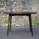 Round wooden table with 1 extension, wooden dining table, dining room table, kitchen table