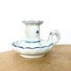 Limoges porcelain candle holder