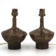 Pair of metal lamps by Max Bré, 1950s