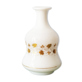 Vase ancien en opaline avec dorures