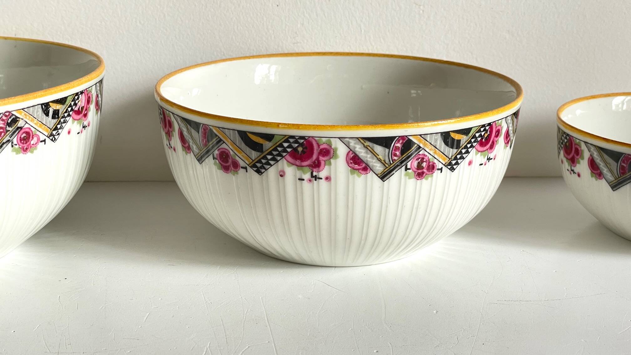 Saladiers mehun decor art deco