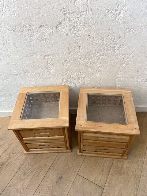 Pair of bedside tables
