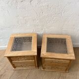 Pair of bedside tables