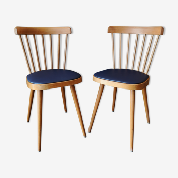 Pair of  bistro baumann chairs