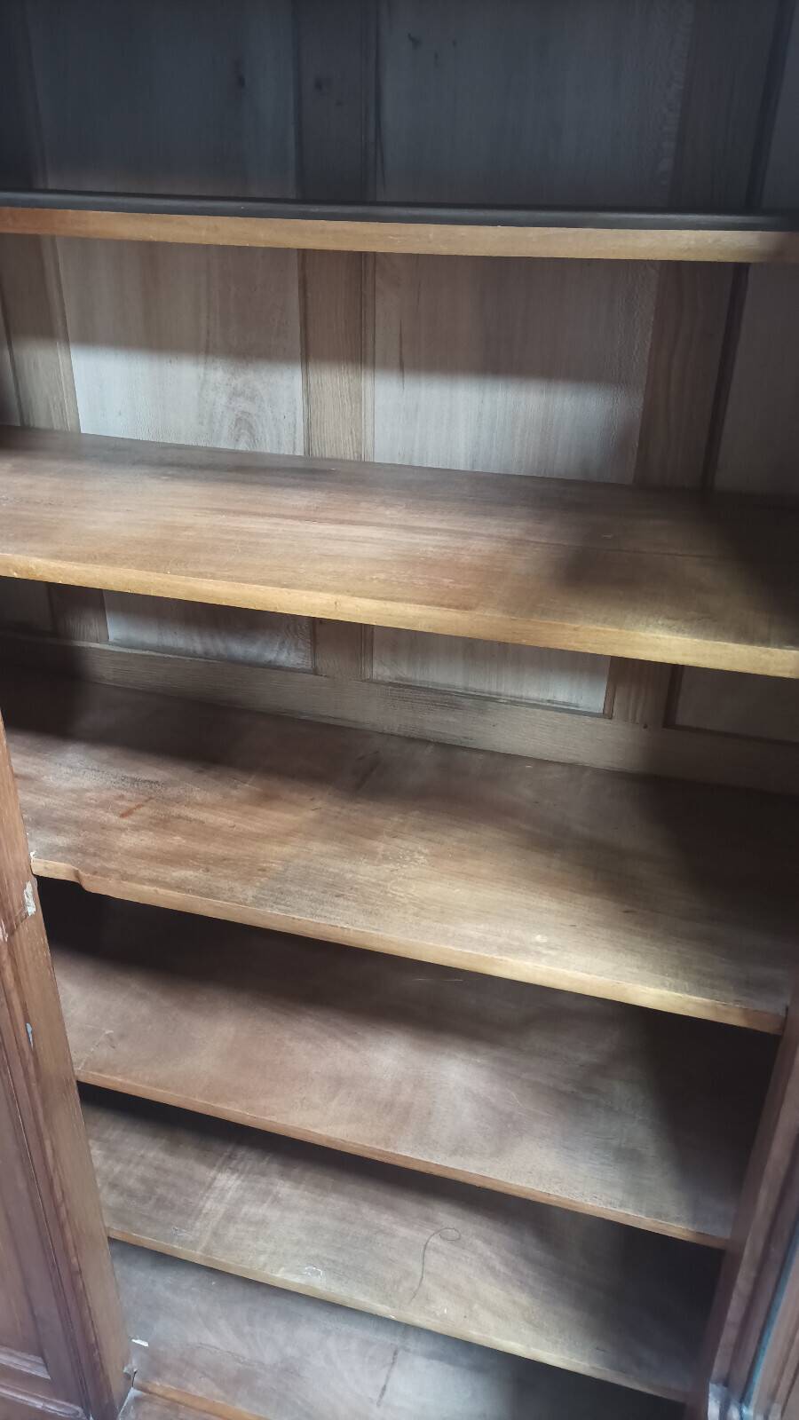 Louis XVI library in walnut