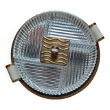 Mirror tray and glass compartment