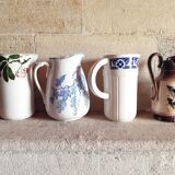 4 vintage pitchers