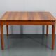 1960s Solid Teak Extendable Dining Table by Glostrup Mobelfabrik, Denmark