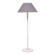 White Leather Floor lamp by Star Leuchten Germany 1970s