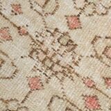 Pale Red & Brown Classic Persian Rug, 124x197Cm