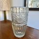 Glass vase – vintage style sunflower