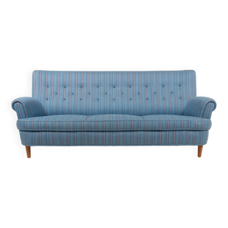 Swedish Modern elegant Carl Malmsten sofa ‘Home Evening’ by O.H. Sjögren, 1960’s