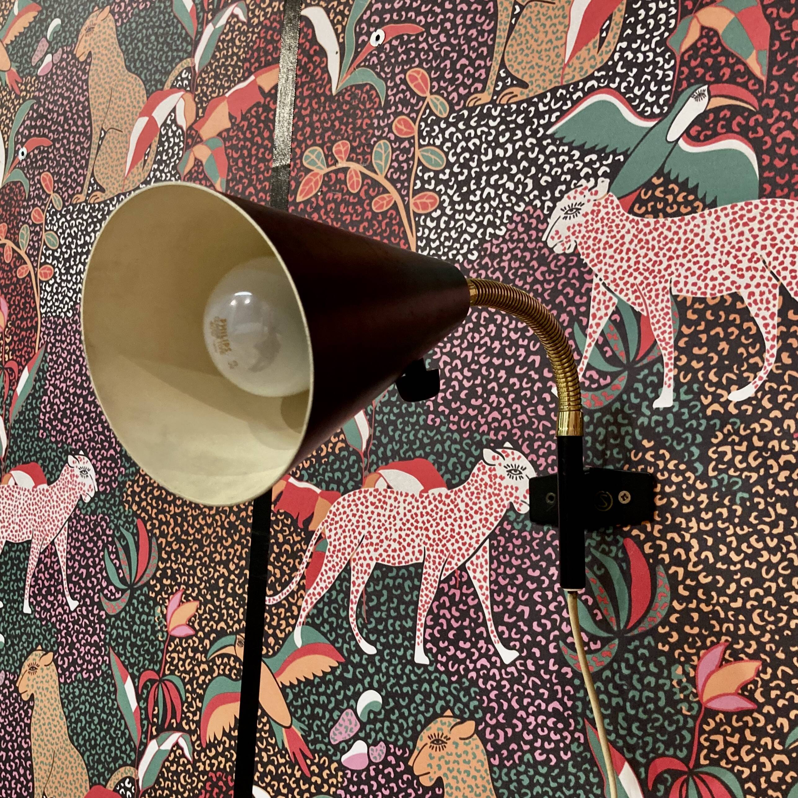 Modular appliqué Scandinavian design 1950.