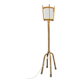 audoux minet floor lamp france 1950