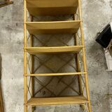 Rattan bookcase shelf