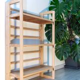 1960s folding bookseller's shelf