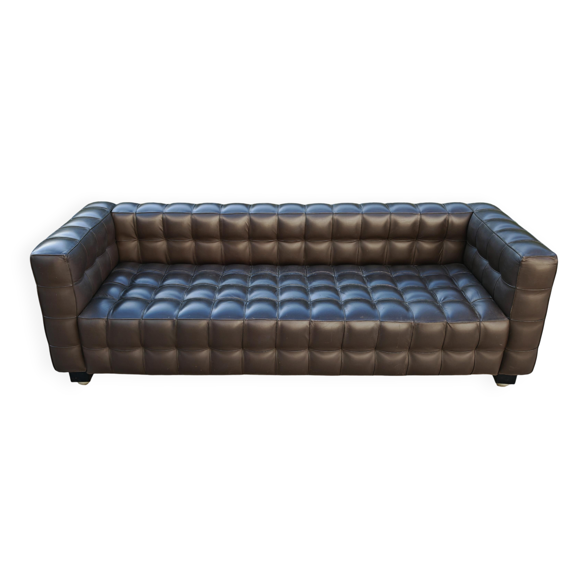 Kubus Canapé Vienna Secession Josef Hoffmann made by Wittmann