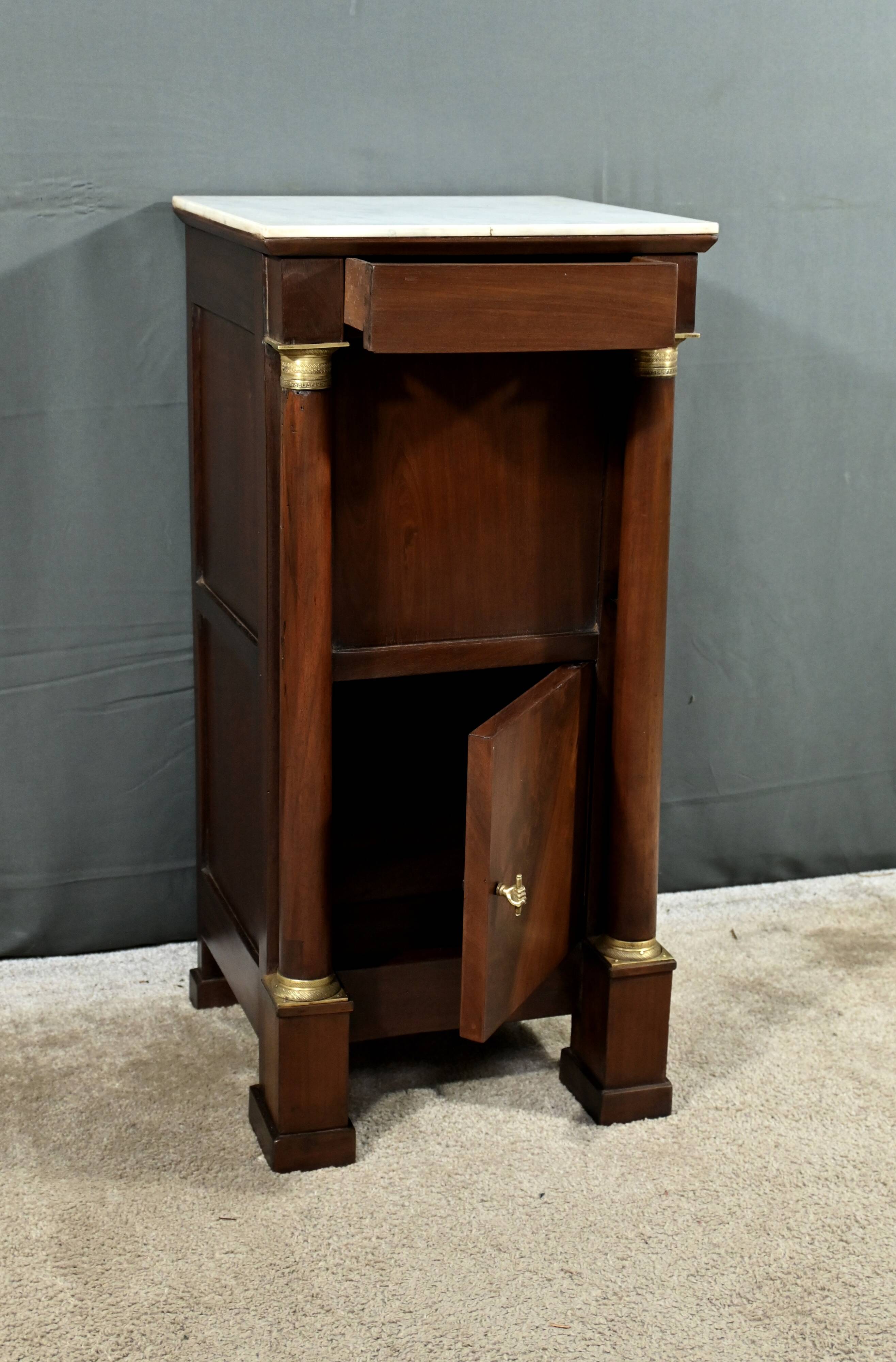 Small Mahogany Cabinet, Empire Period – Early 19th Century