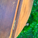 Foldable side table Gateleg in mahogany