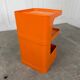 Chevet, desserte Flair orange pour Prisunic