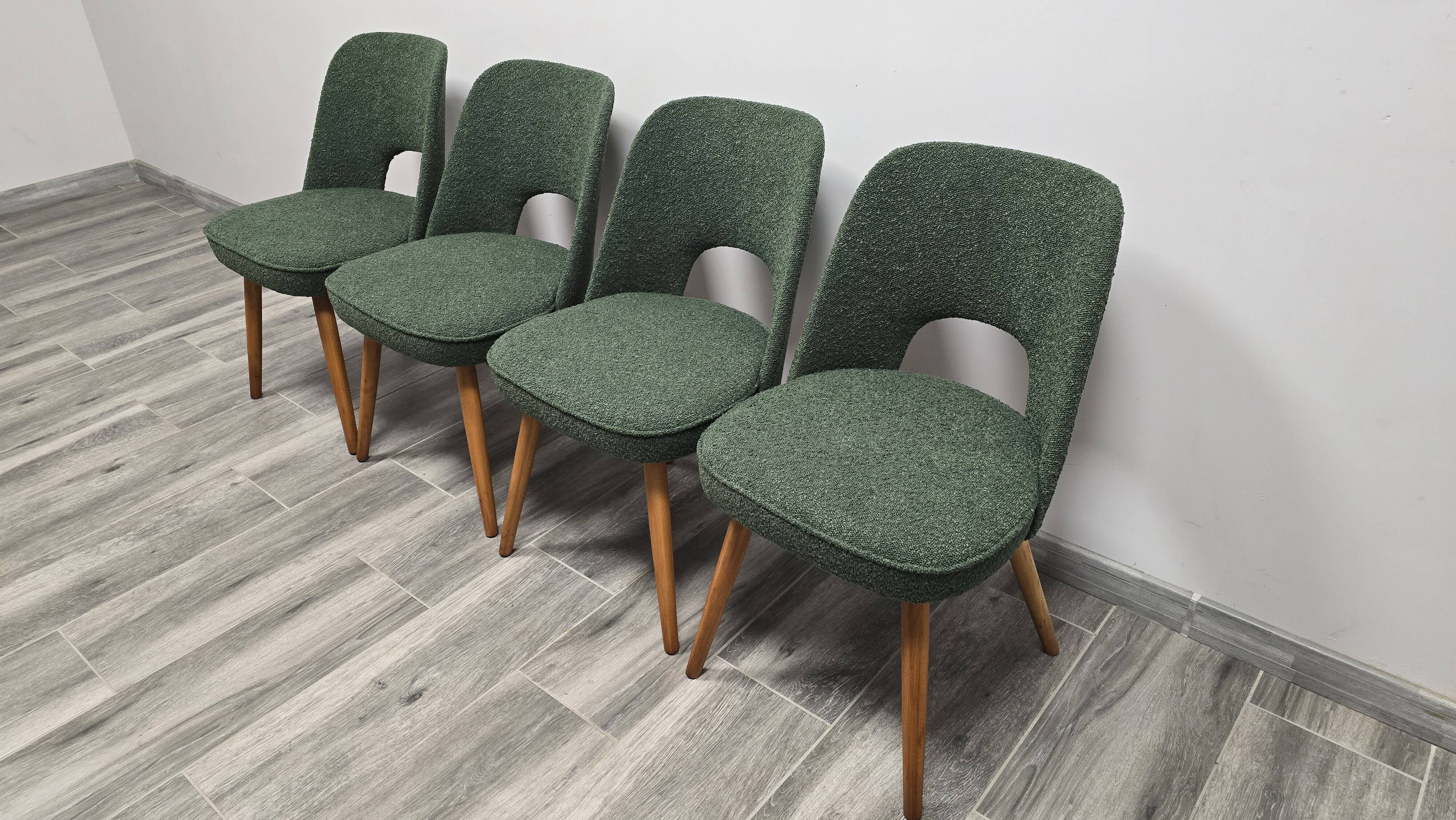 Dining Chairs by Oswald Haerdtl for Ton, 1950s, Set of 4