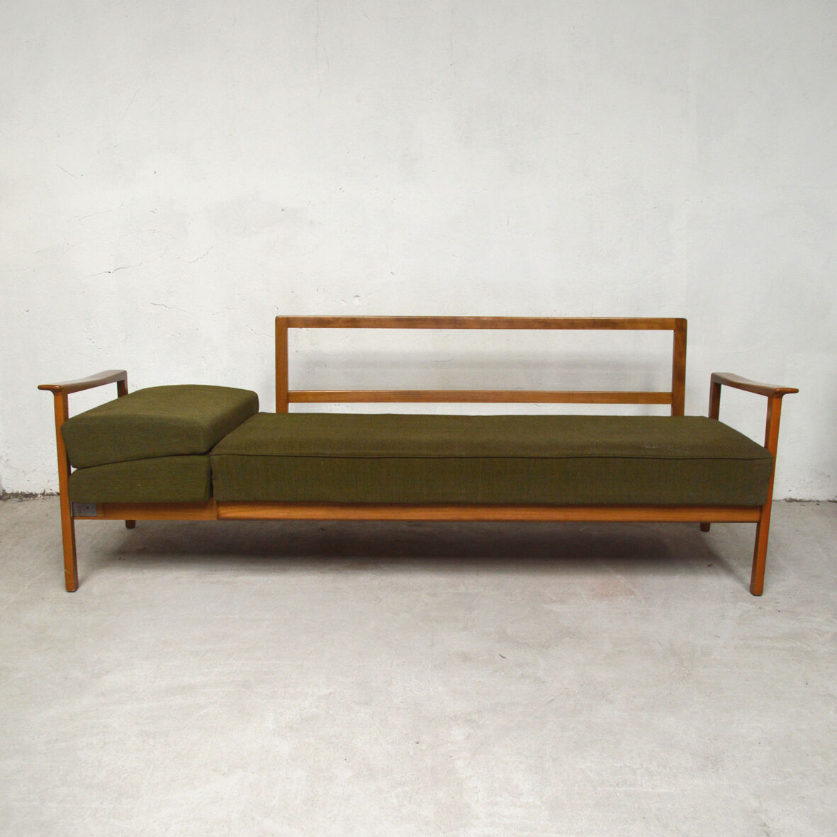 Daybed bench Scandinavian 2 places, 1960