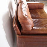 Roche Bobois leather sofa