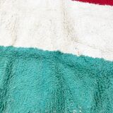 Moroccan Berber Beni Ouarain rug with colorful patterns, 2.57 x 1.56 m