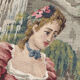 Tapisserie Jacquard de style Aubusson "Berger Galant"