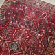 Handmade antique Persian Sarouk rug 3.6' x 5.3' (109cm x 161cm) 1920s