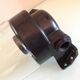 Long porthole wall lamp in glass and bakelite industrial style